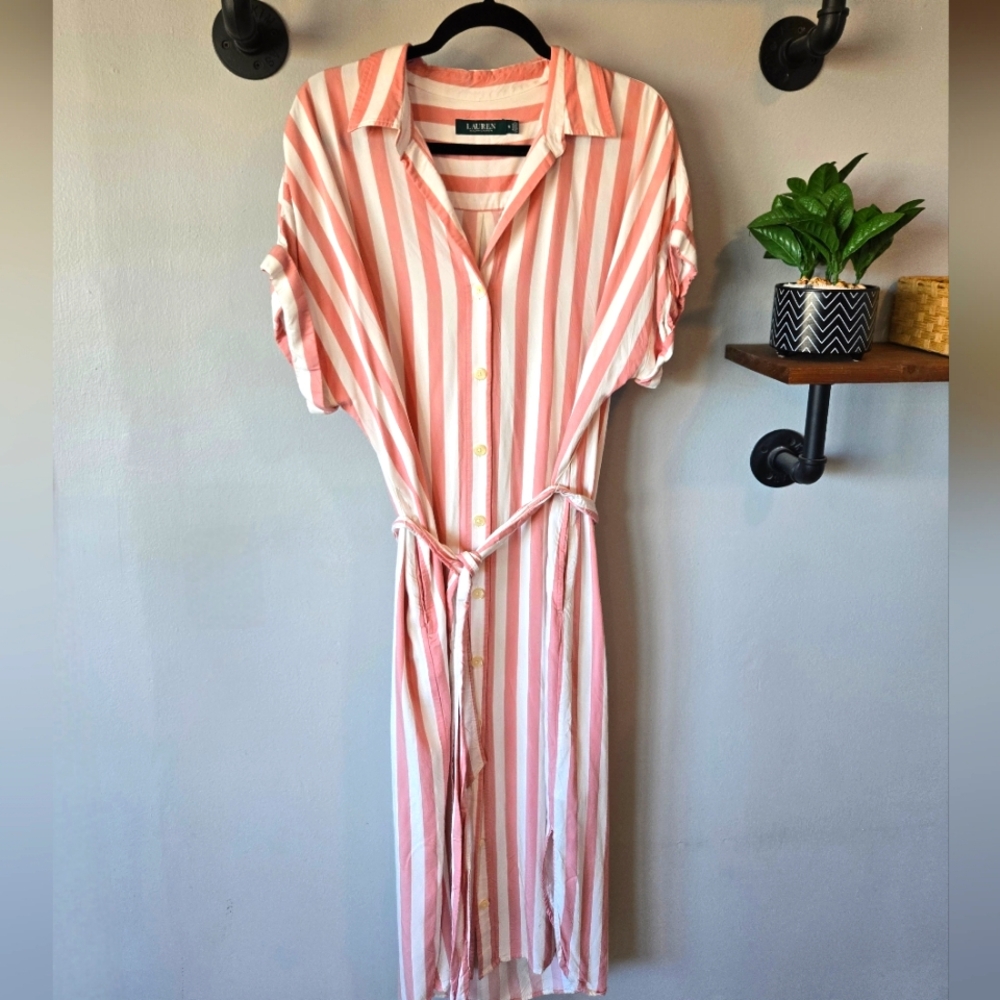 Ralph Lauren Striped Dress Size 16